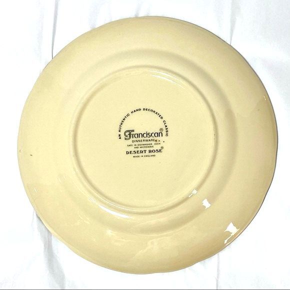 Franciscan Desert Rose Dinner Plate - Picture 2 of 2